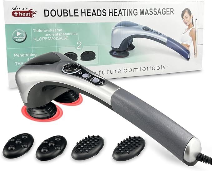 Double Head Massage With Heat Function