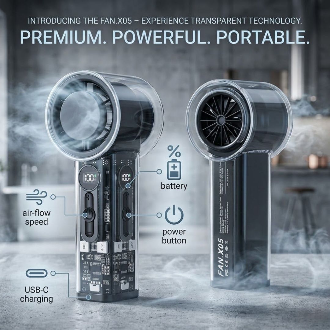 High-Speed Cooling Fan (3000mAh)