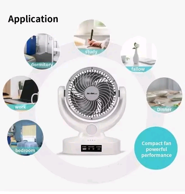 Megatop MT-801 Rechargeable Fan