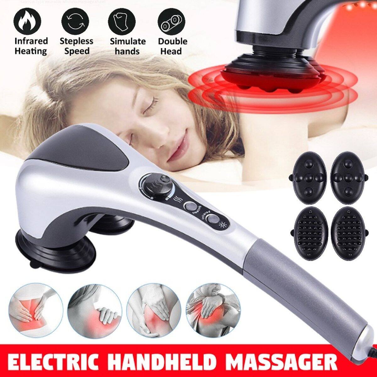 Double Head Massage With Heat Function
