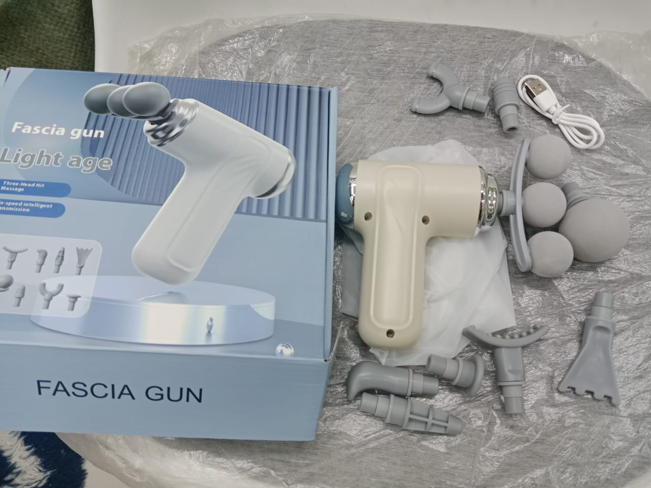 Three Headed Fascia Gun