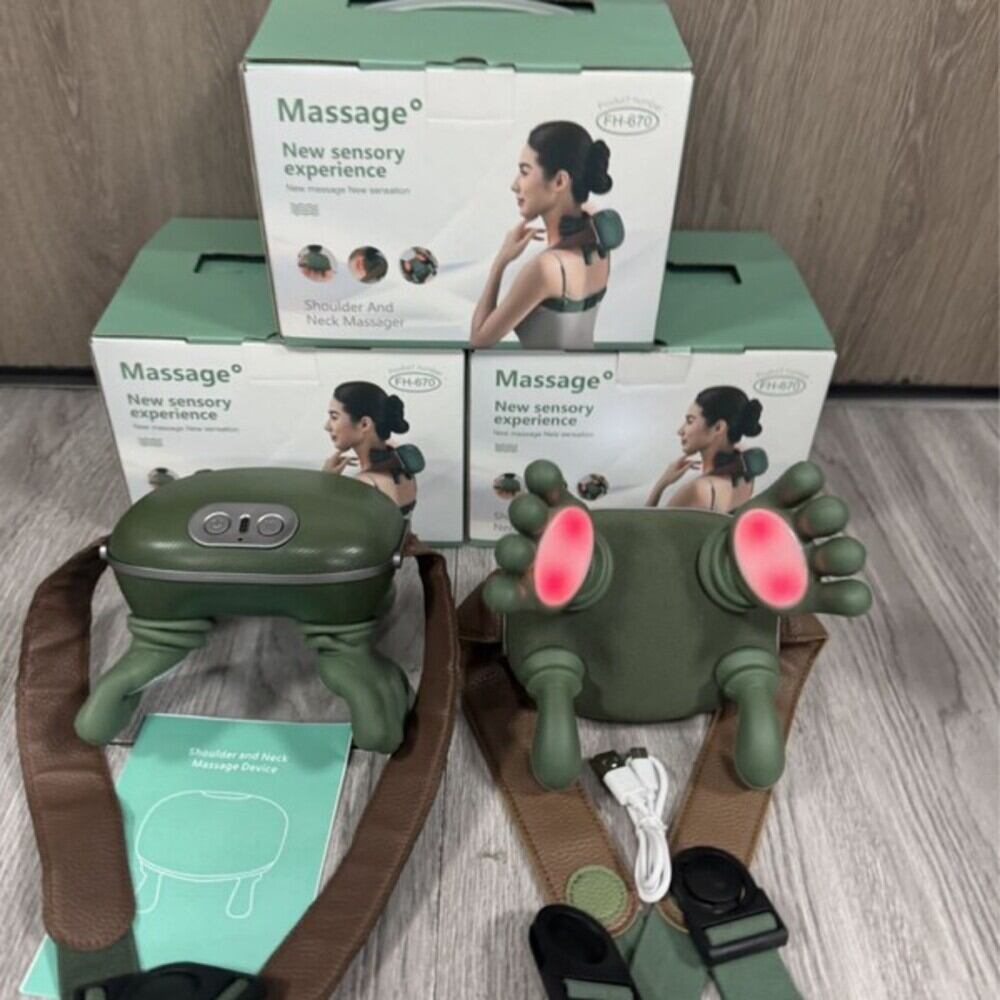 Neck & Shoulder Massager Relax Anytime Anywhere!