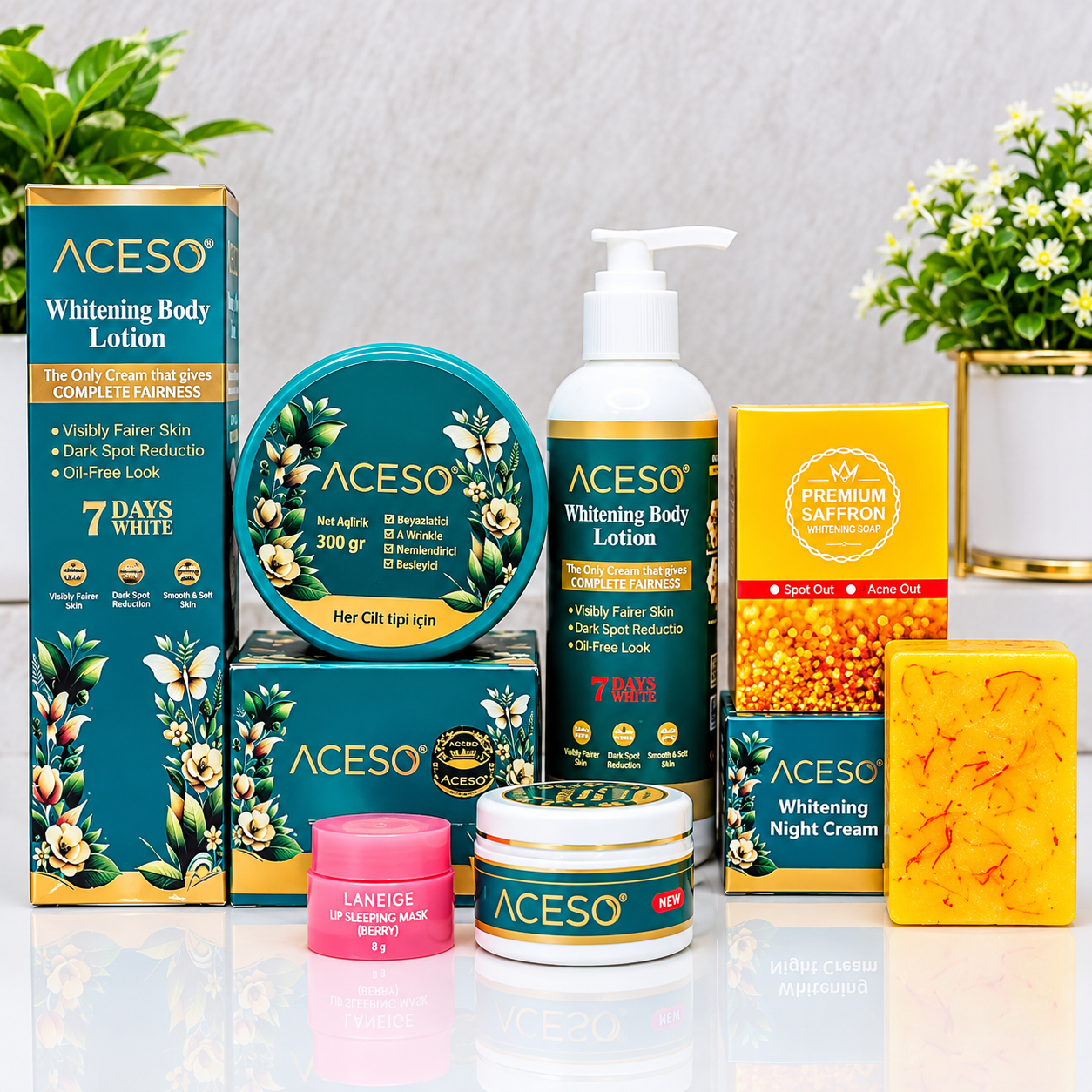 নিল পরি কম্বো 5 পিজের glow skin care ভাইরাল