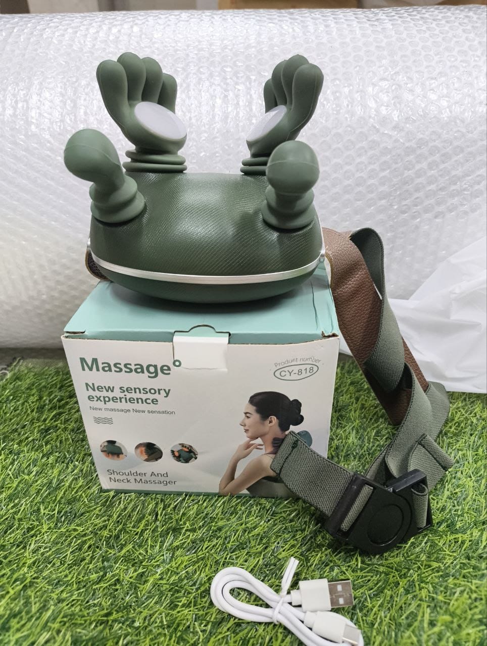 Neck & Shoulder Massager Relax Anytime Anywhere!